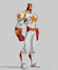 unique superhero character art comic style