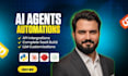 develop custom ai agents, agentic saas, and multi agent systems