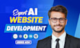 build ai business website with full stack web development