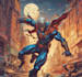 comic book illustration with comic book illustrator