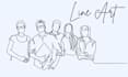 draw minimal modern line art illustration