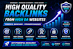 high quality backlinks from high da websites