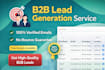do targeted b2b lead generation with verified email
