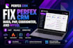 fix perfex CRM bugs, PHP, codeigniter, and mysql issues
