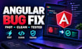 fix angular bugs, errors, and responsive UI issues