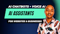 build an ai chatbot or voice assistant  for your website