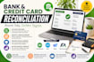 fix and reconcile bank and credit card statements fast