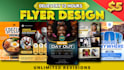 design a professional flyer in 12 hours