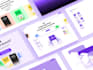 design modern saas website UI UX and figma web design