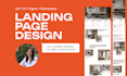 create a clean and high converting landing page design