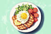 make a food pop art illustration