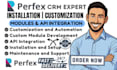 setup perfex CRM customize modules php development perfex CRM
