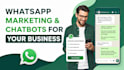 do whatsapp business API setup and build whatsapp chatbots