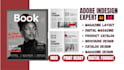 design magazine layout product catalog adobe indesign brochure digital magazine