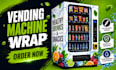 do creative vending machine wrap