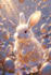 design premium ethereal luxury easter greeting cards