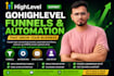 build high converting gohighlevel funnels