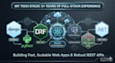 develop web applications using python, django, and restful apis