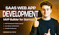 build your saas web app, scalable mvp, full stack react development