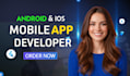 ai mobile app android ios app using flutter developer or react native developer