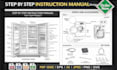draw guide instruction manual step by step digital handrawn illustration