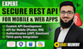 develop laravel rest API and API integration