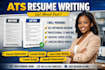 ats resume writing professional CV resume optimization