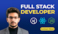 build a full stack website as your full stack web developer