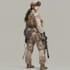 draw unique military characters for you