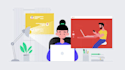 create 2d motion graphics, custom animation, explainer video, logo animation