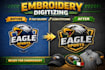 digitize embroidery designs into dst pes files in 1 hour