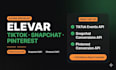set up tiktok snapchat and pinterest server side tracking with elevar