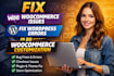 fix woocommerce issues fix wordpress errors or do woocommerce customization