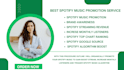 do professional spotify music promotion through targeted ads campaign
