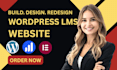 build a wordpress learning management system lms website