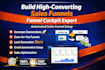 design a high converting funnel cockpit funnel cockpit expert
