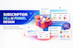design a membership subscription website with recurring user experience flow