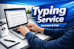 manually type scanned images or handwritten notes to word