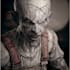 draw a horror and fantasy horror character art