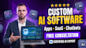 build ai chatbot, ai agents, ai website, ai app and ai saas