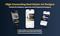 design high converting real estate social media posts and carousels