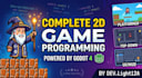 do the full 2d game programming for your project in godot 4