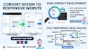 convert figma to HTML, CSS, react or responsive web page