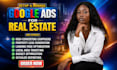 setup targeted google ads for real estate, real estate agent