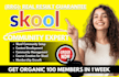 do skool community setup course setup membership growth skool promotion