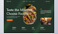 wordpress restaurant website, food catering, cafe, bake with online menu design
