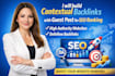 build contextual backlinks with guest post for SEO ranking