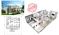 do autocad floor plan architect draftman for layout plan for id, in, il engineer