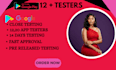 do app website testing and QA testing iphone ipad and android user testing