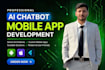 develop chatgpt, ai mobile app, ai chatbot flutter developer